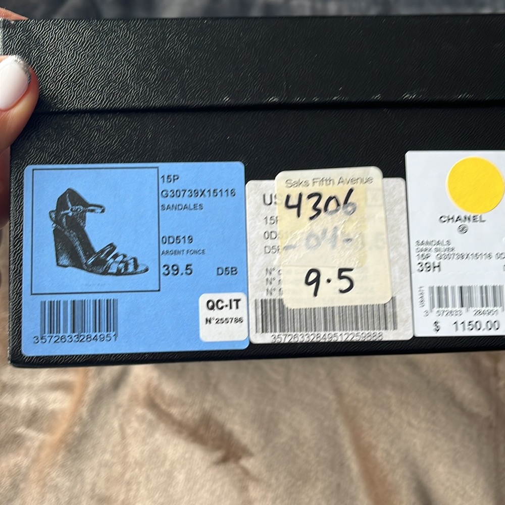 Chanel sandals 39.5 - Picture 12 of 12